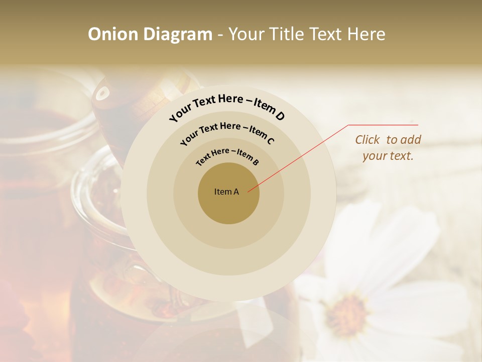 Food Camomile Yellow PowerPoint Template