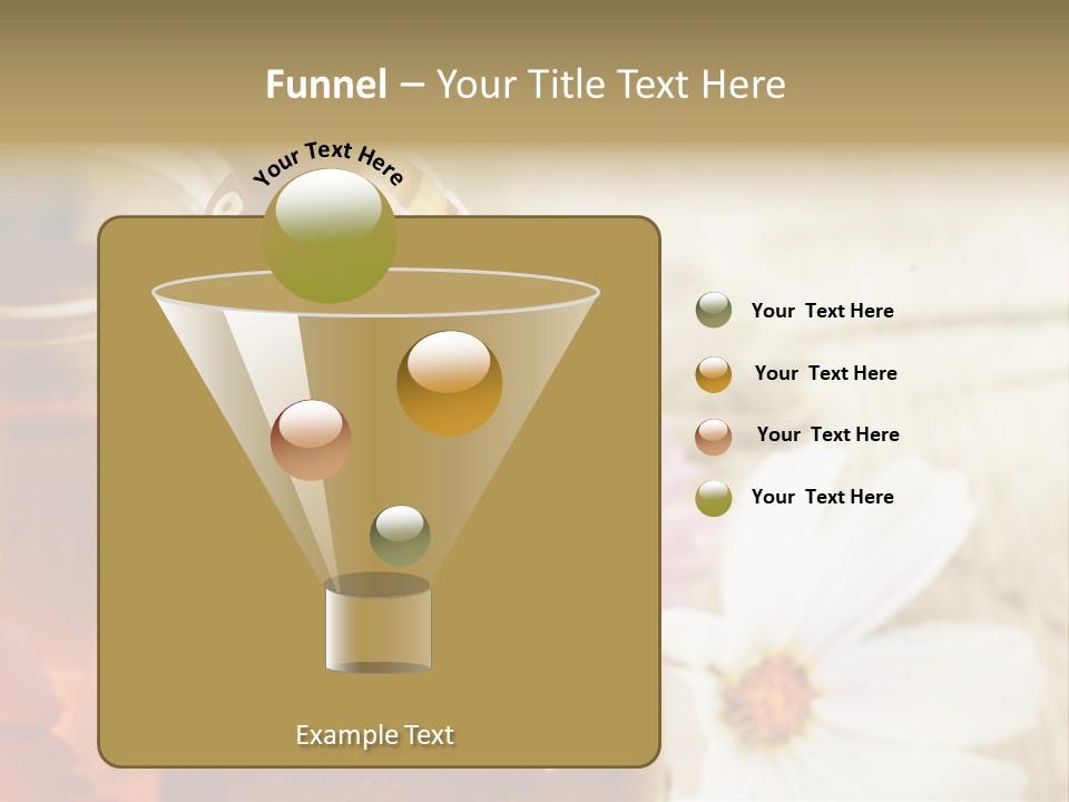 Food Camomile Yellow PowerPoint Template