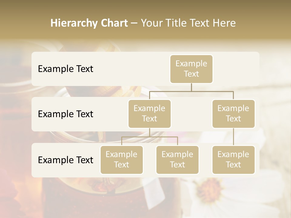 Food Camomile Yellow PowerPoint Template