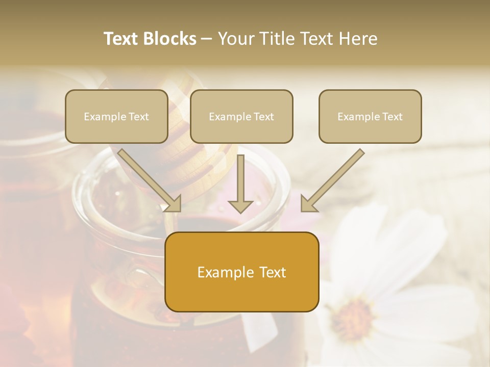 Food Camomile Yellow PowerPoint Template