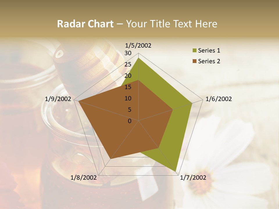 Food Camomile Yellow PowerPoint Template