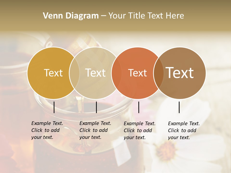 Food Camomile Yellow PowerPoint Template