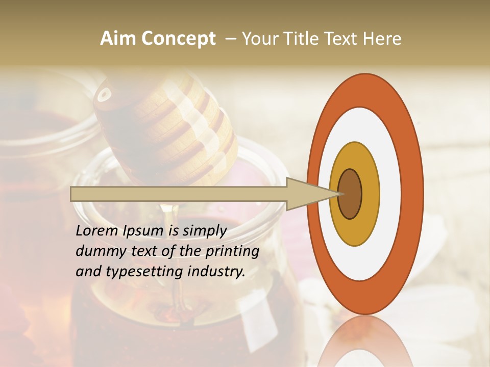 Food Camomile Yellow PowerPoint Template