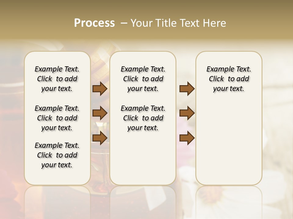 Food Camomile Yellow PowerPoint Template