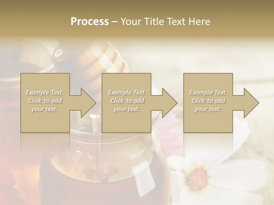 Food Camomile Yellow PowerPoint Template