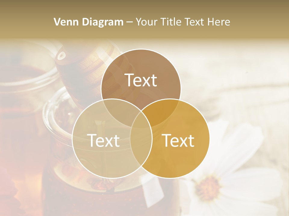 Food Camomile Yellow PowerPoint Template