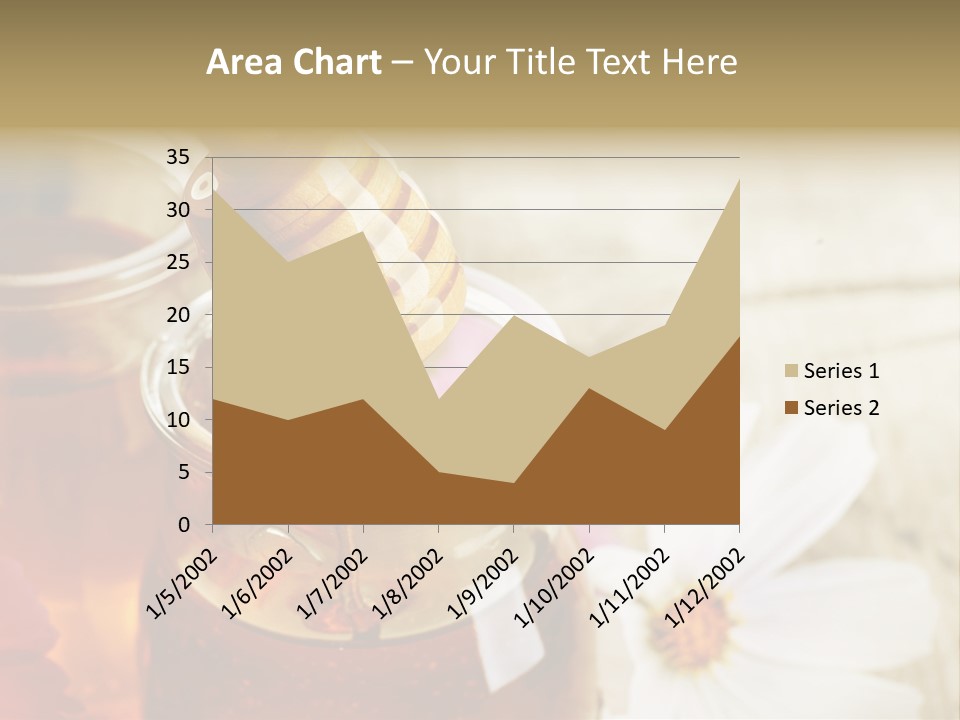 Food Camomile Yellow PowerPoint Template