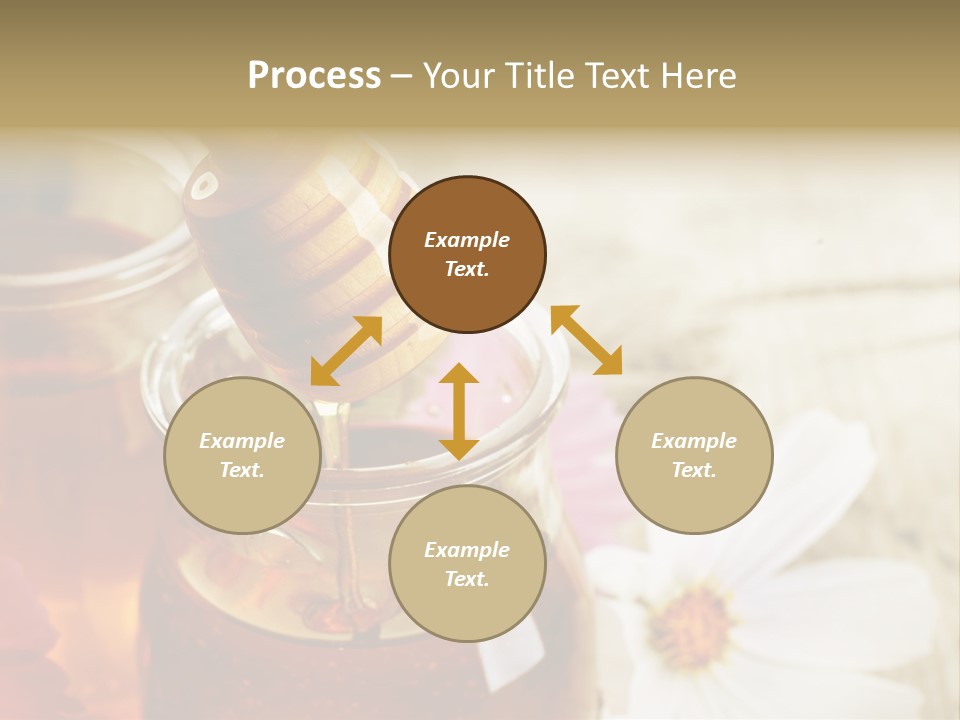 Food Camomile Yellow PowerPoint Template