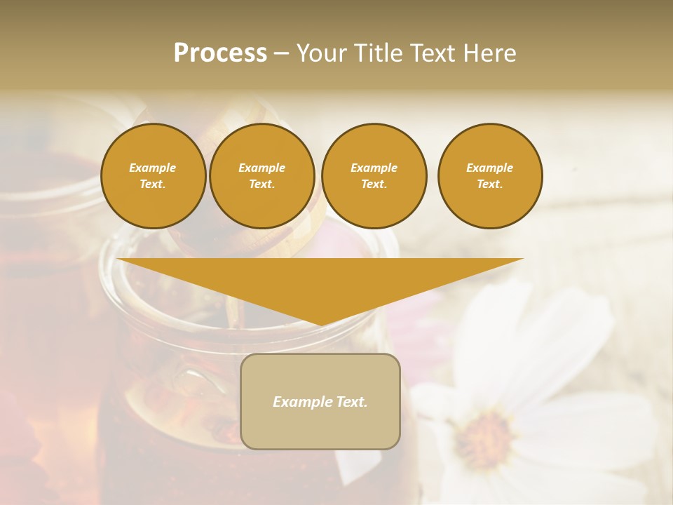 Food Camomile Yellow PowerPoint Template
