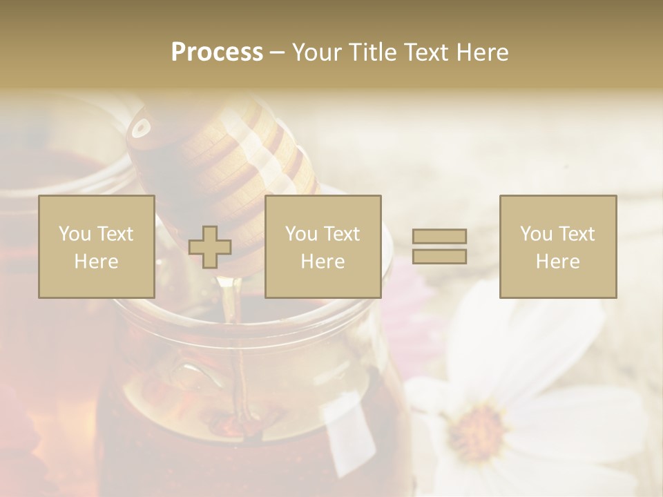 Food Camomile Yellow PowerPoint Template