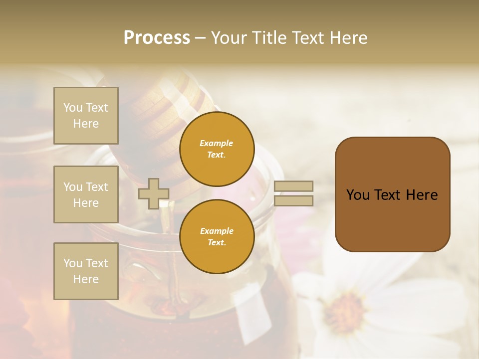 Food Camomile Yellow PowerPoint Template