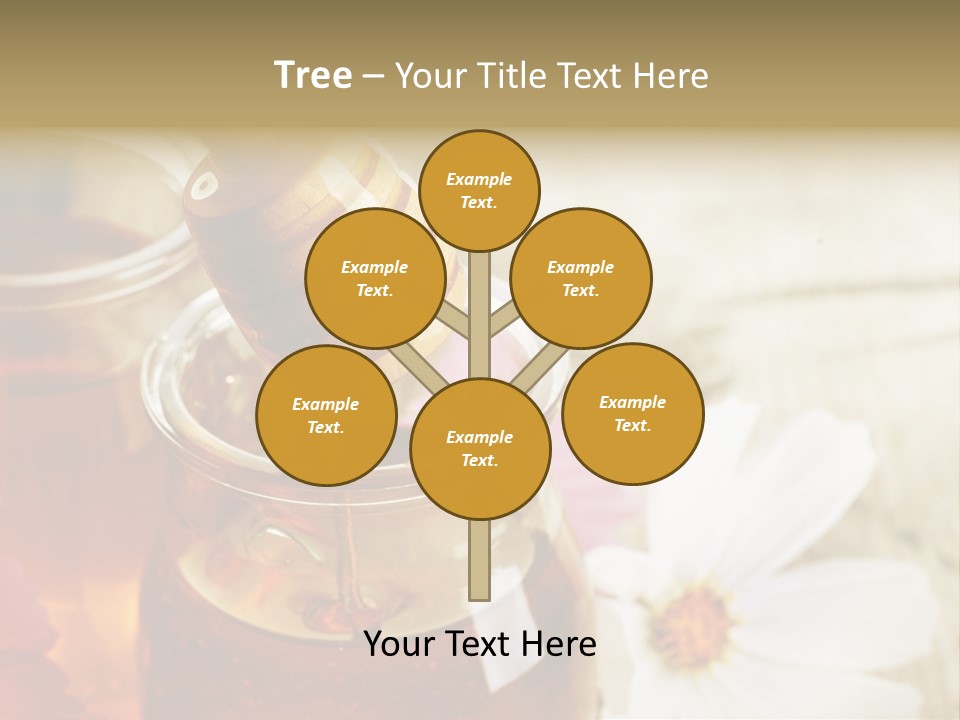 Food Camomile Yellow PowerPoint Template