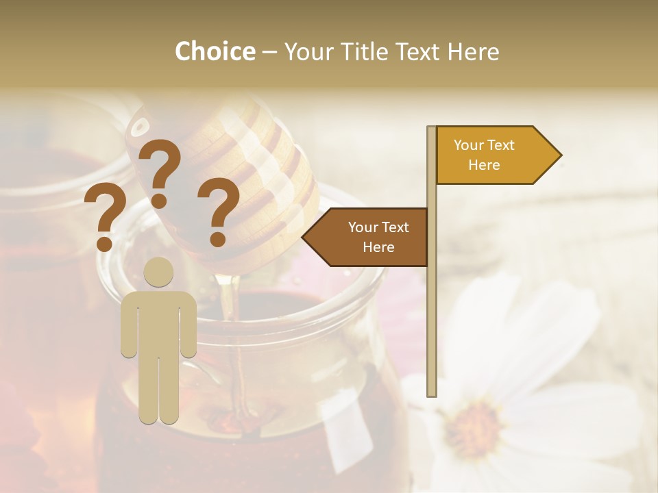 Food Camomile Yellow PowerPoint Template