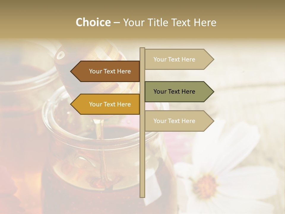 Food Camomile Yellow PowerPoint Template