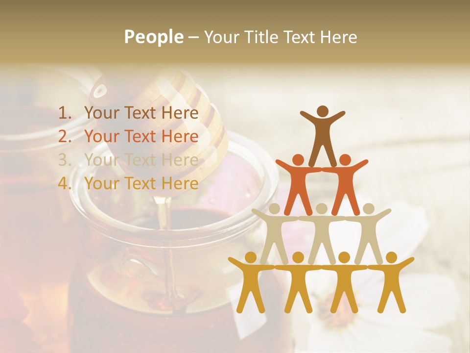 Food Camomile Yellow PowerPoint Template