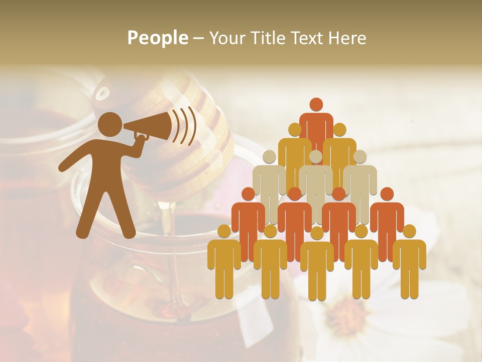 Food Camomile Yellow PowerPoint Template