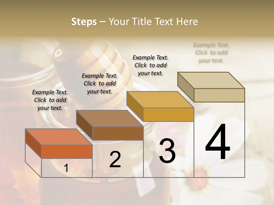 Food Camomile Yellow PowerPoint Template