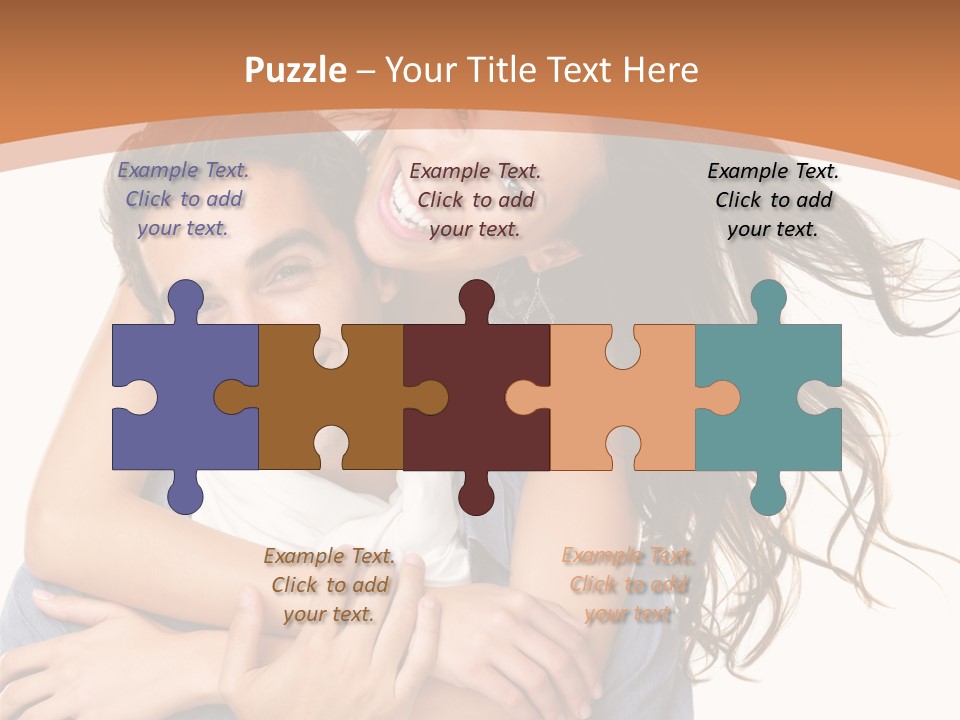 Symbolic Woman Symbol PowerPoint Template