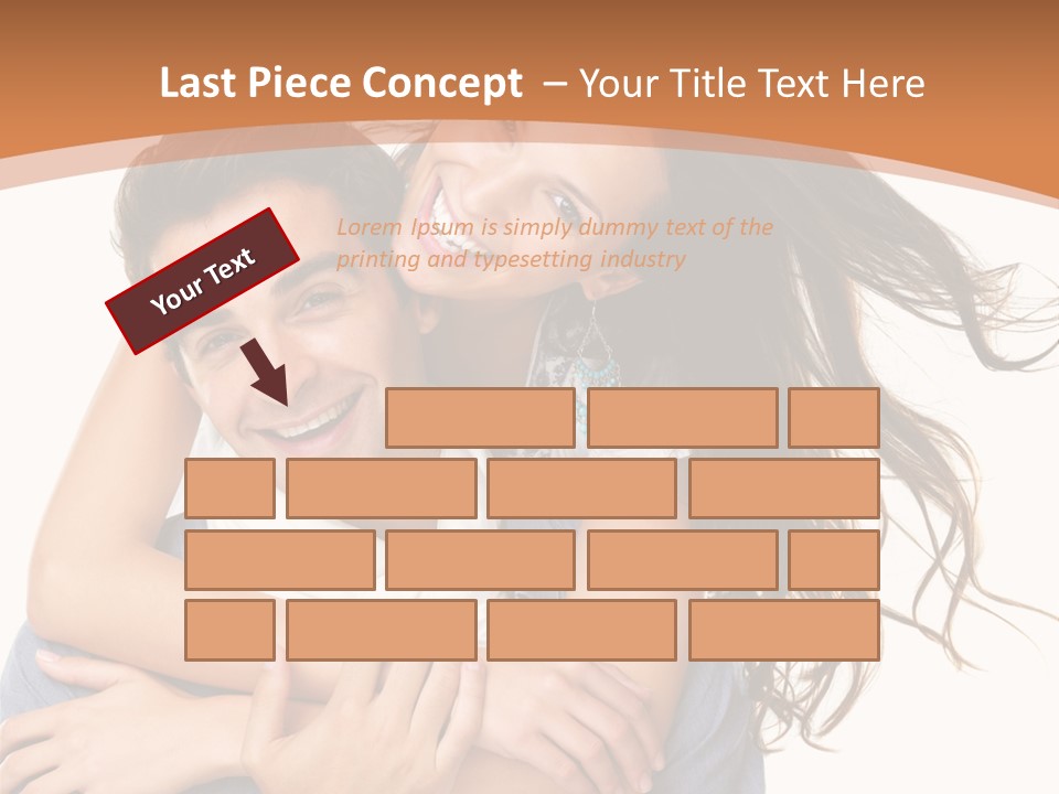 Symbolic Woman Symbol PowerPoint Template