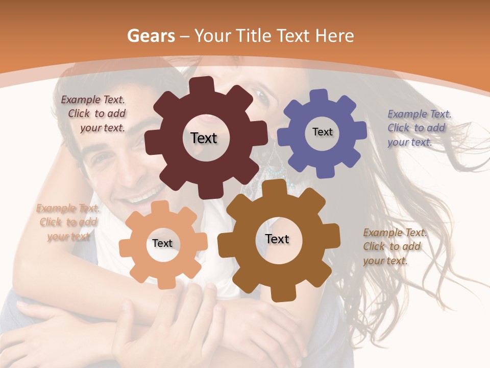 Symbolic Woman Symbol PowerPoint Template