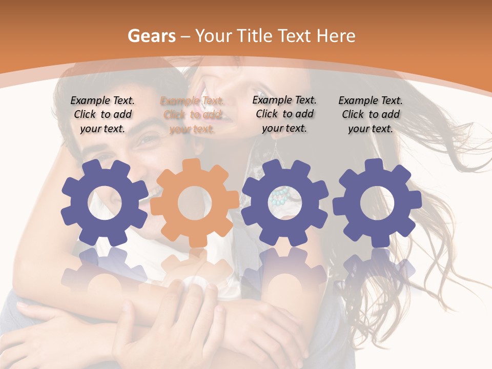 Symbolic Woman Symbol PowerPoint Template