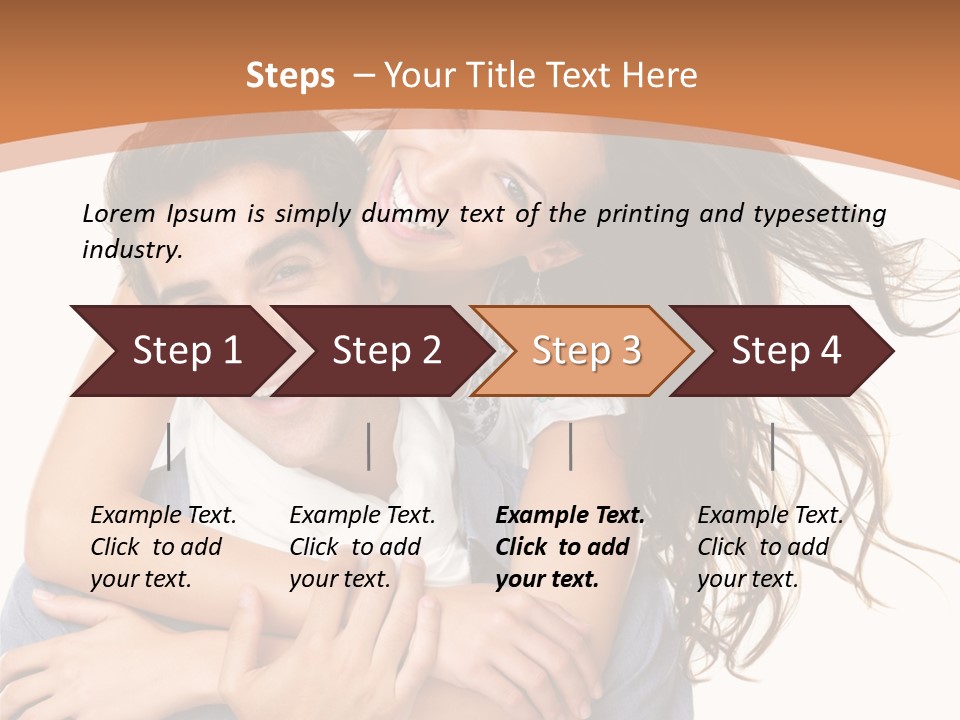 Symbolic Woman Symbol PowerPoint Template