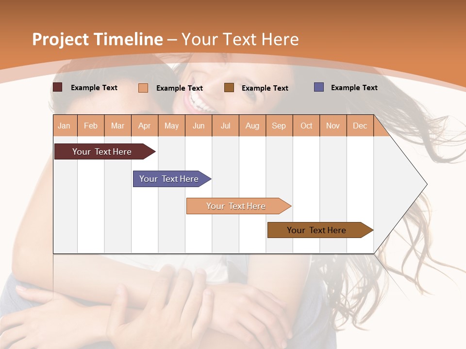 Symbolic Woman Symbol PowerPoint Template