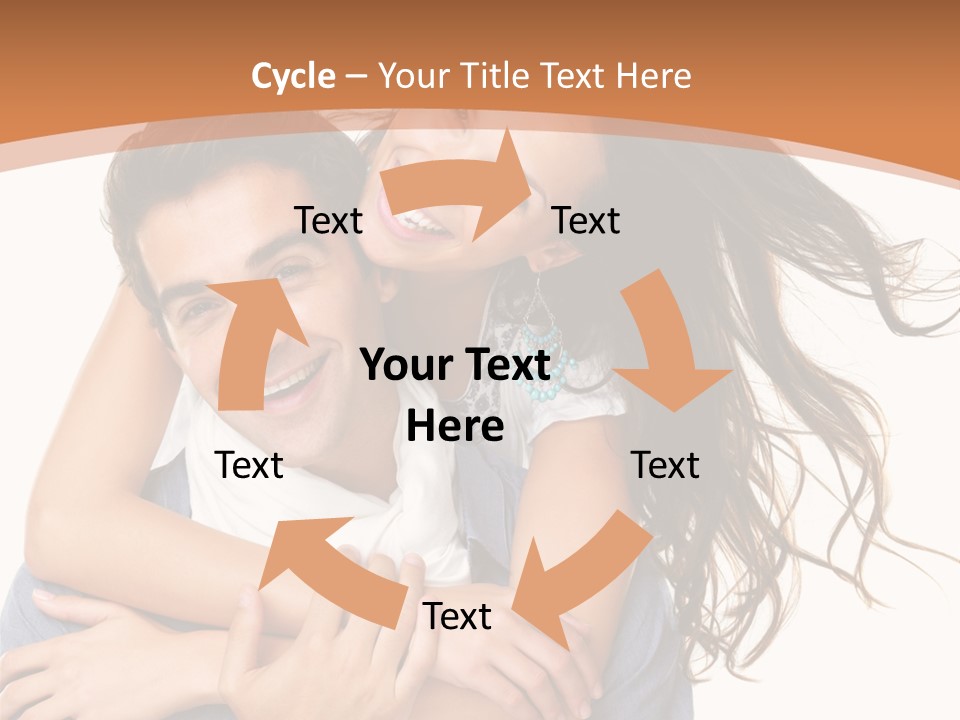 Symbolic Woman Symbol PowerPoint Template