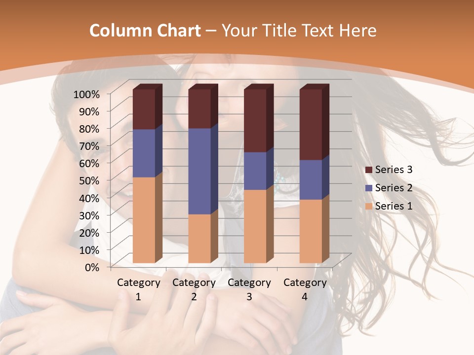 Symbolic Woman Symbol PowerPoint Template