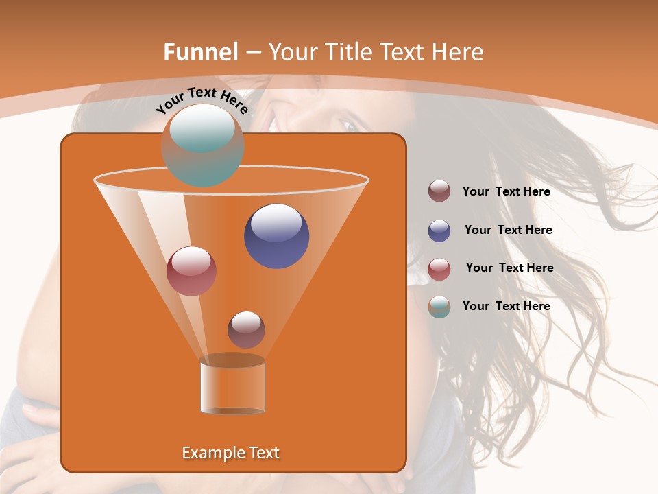 Symbolic Woman Symbol PowerPoint Template