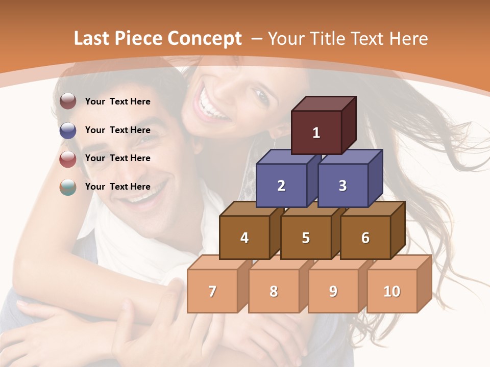 Symbolic Woman Symbol PowerPoint Template