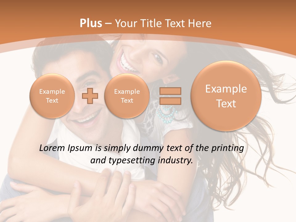 Symbolic Woman Symbol PowerPoint Template