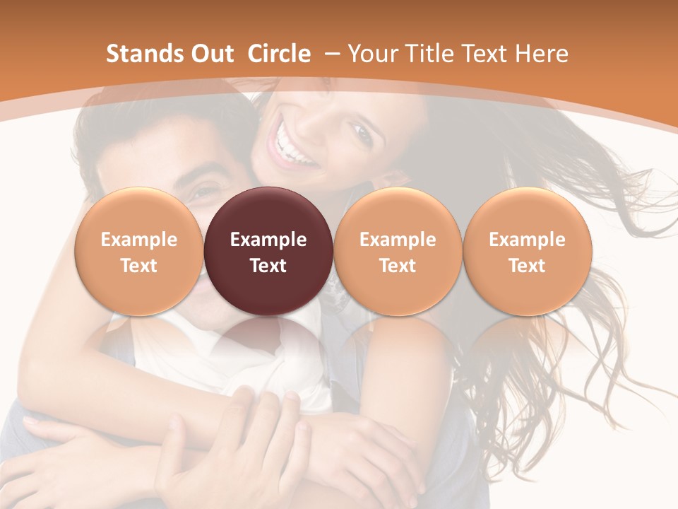 Symbolic Woman Symbol PowerPoint Template