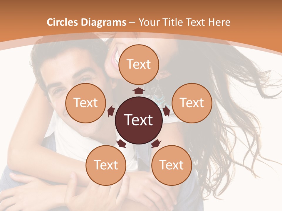 Symbolic Woman Symbol PowerPoint Template
