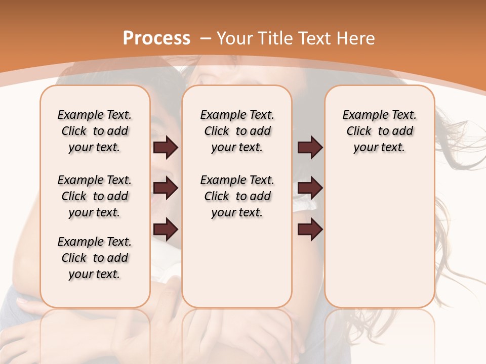 Symbolic Woman Symbol PowerPoint Template