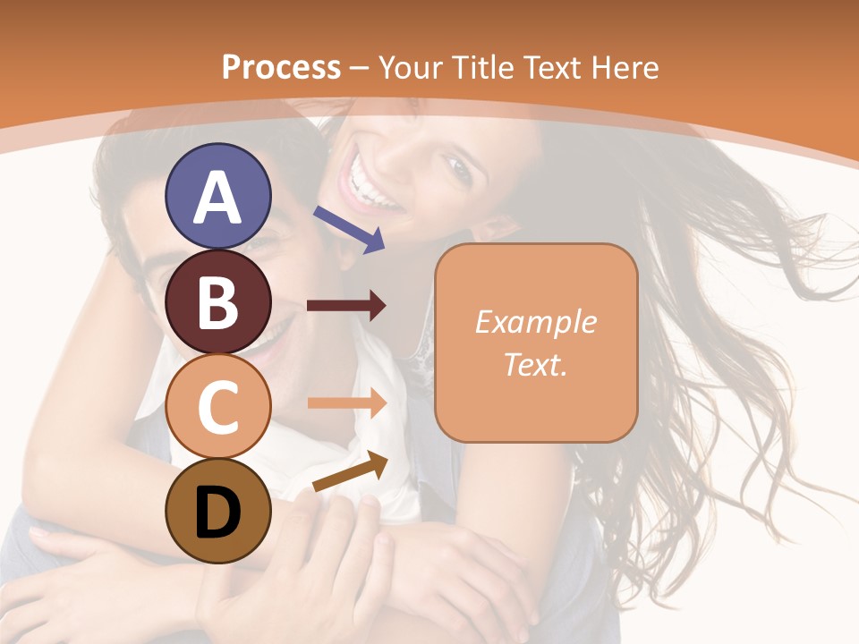 Symbolic Woman Symbol PowerPoint Template