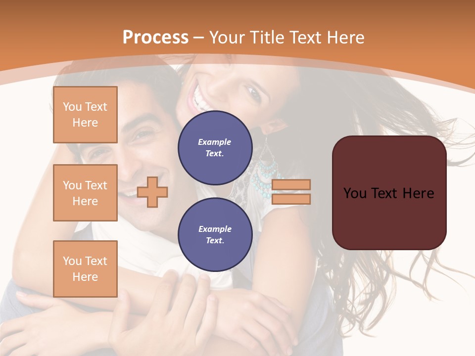 Symbolic Woman Symbol PowerPoint Template
