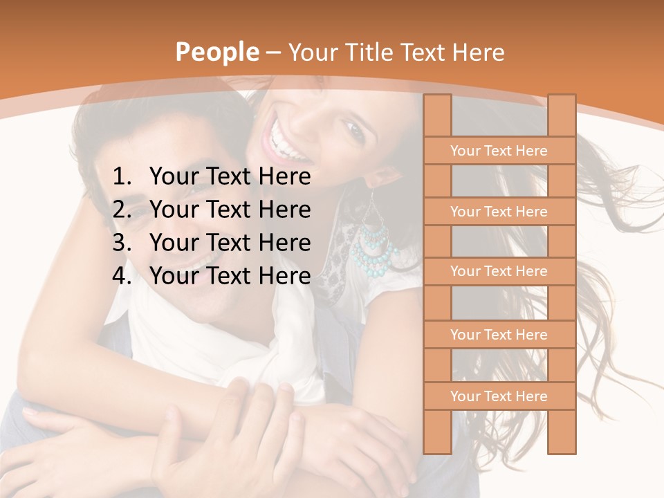 Symbolic Woman Symbol PowerPoint Template
