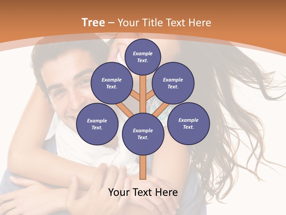 Symbolic Woman Symbol PowerPoint Template