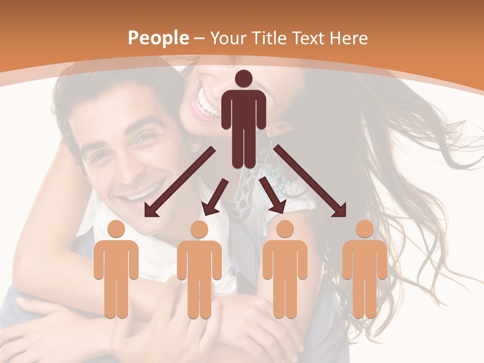 Symbolic Woman Symbol PowerPoint Template