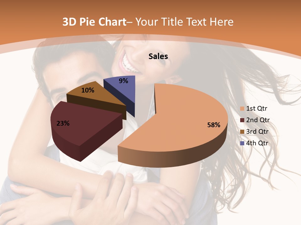 Symbolic Woman Symbol PowerPoint Template