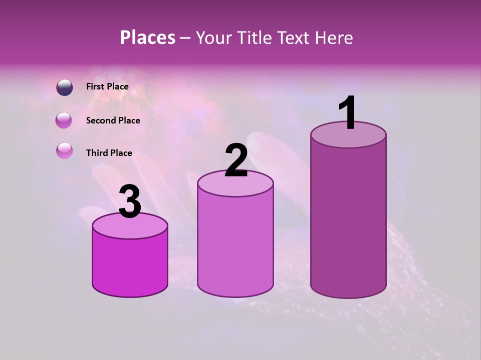 A Person's Hand Holding A Star Powerpoint Presentation PowerPoint Template