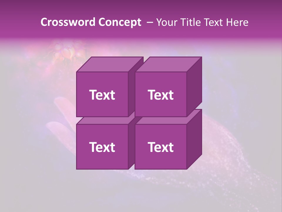 A Person's Hand Holding A Star Powerpoint Presentation PowerPoint Template