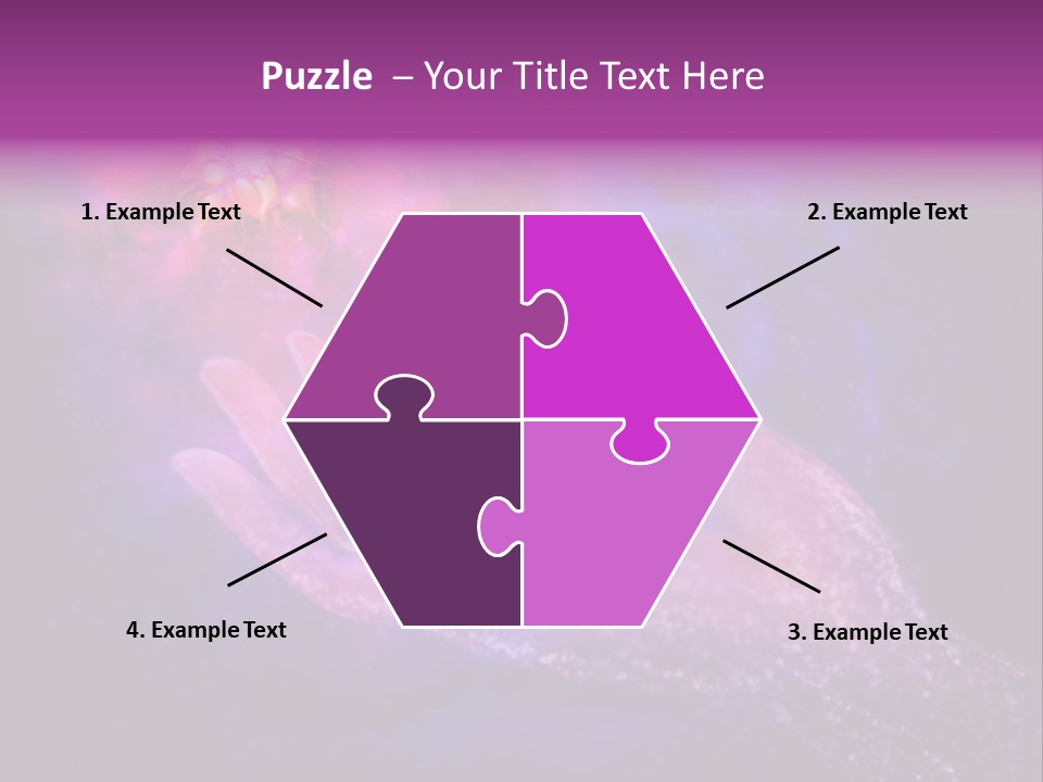 A Person's Hand Holding A Star Powerpoint Presentation PowerPoint Template