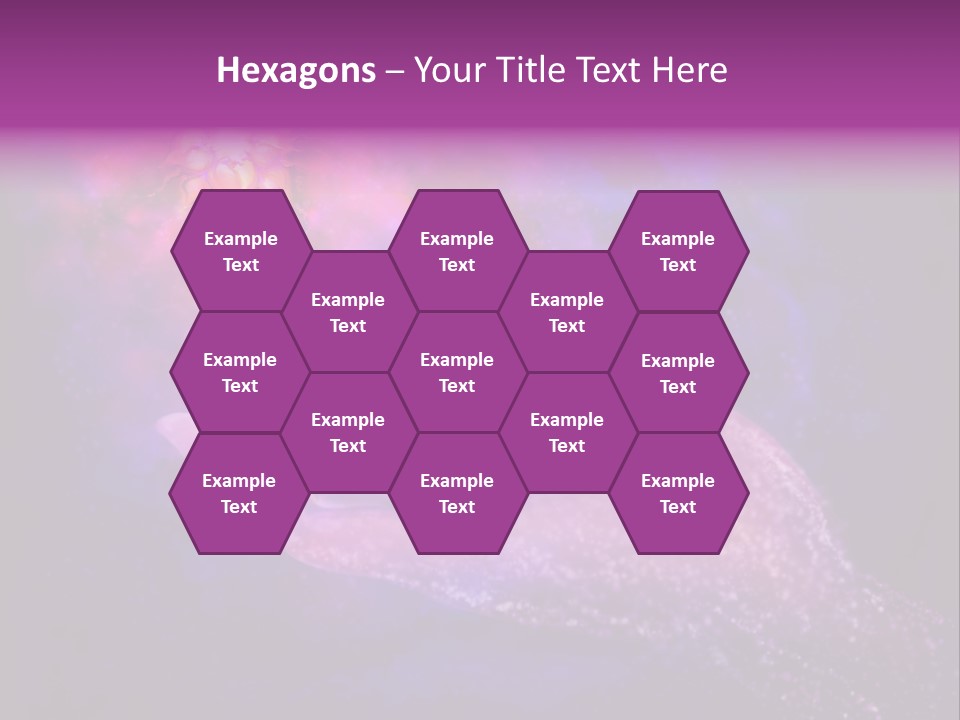 A Person's Hand Holding A Star Powerpoint Presentation PowerPoint Template