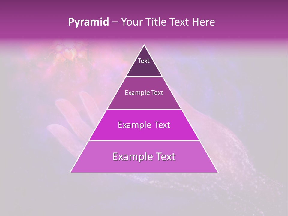 A Person's Hand Holding A Star Powerpoint Presentation PowerPoint Template