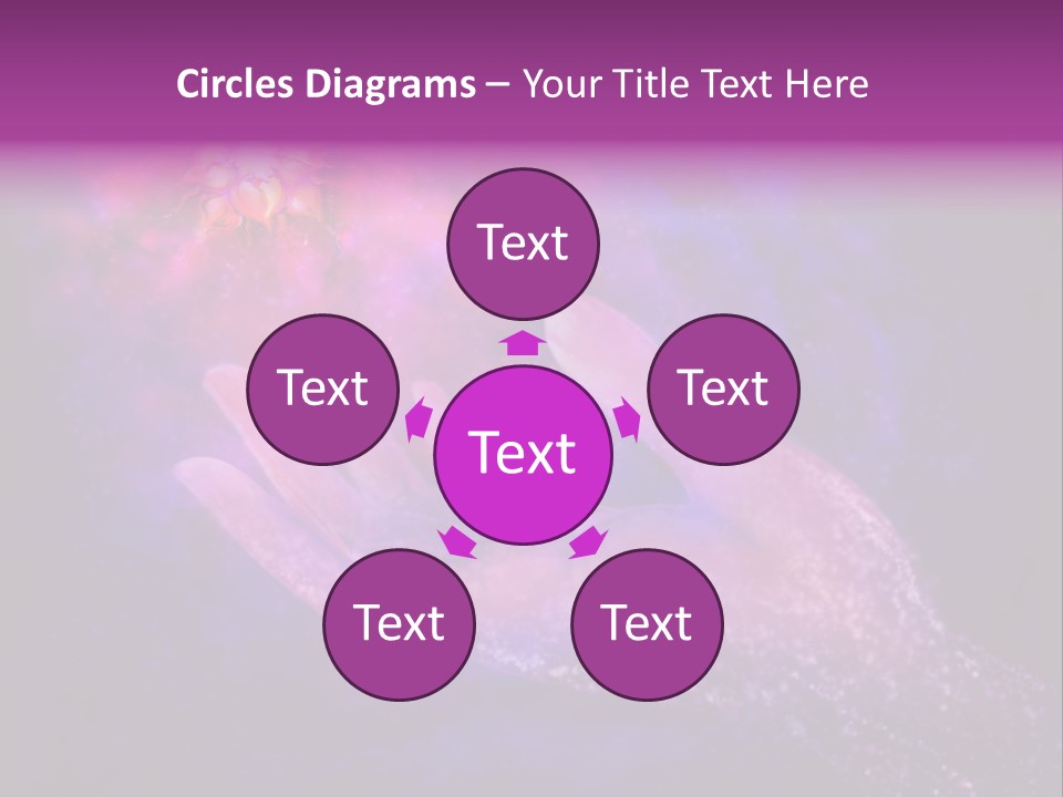 A Person's Hand Holding A Star Powerpoint Presentation PowerPoint Template