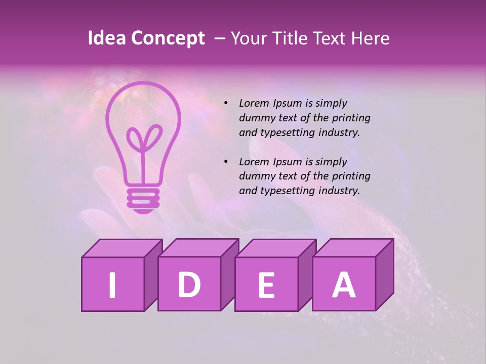 A Person's Hand Holding A Star Powerpoint Presentation PowerPoint Template