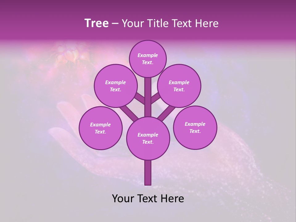 A Person's Hand Holding A Star Powerpoint Presentation PowerPoint Template