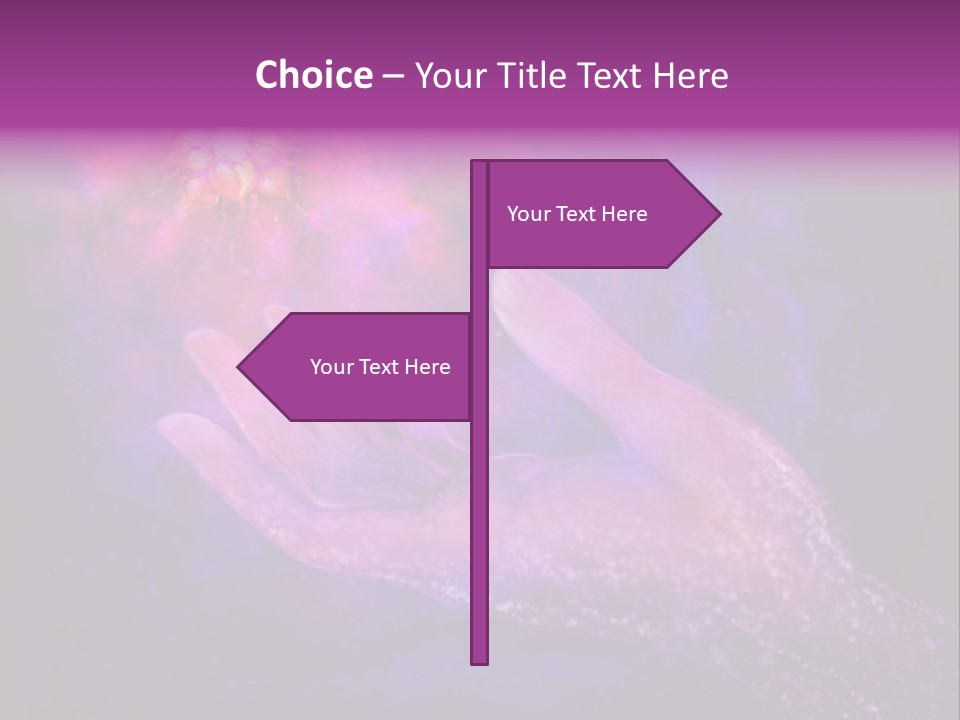 A Person's Hand Holding A Star Powerpoint Presentation PowerPoint Template